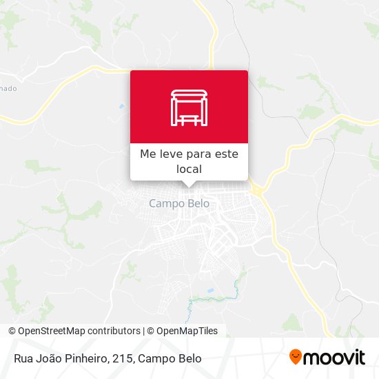 Rua João Pinheiro, 215 mapa