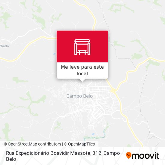 Rua Expedicionário Boavidir Massote, 312 mapa