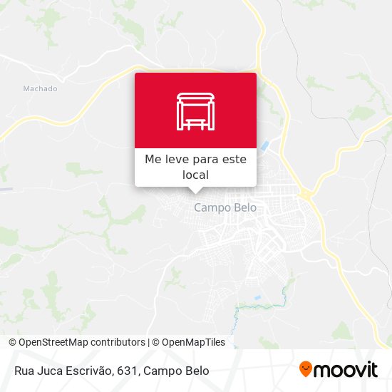 Rua Juca Escrivão, 631 mapa