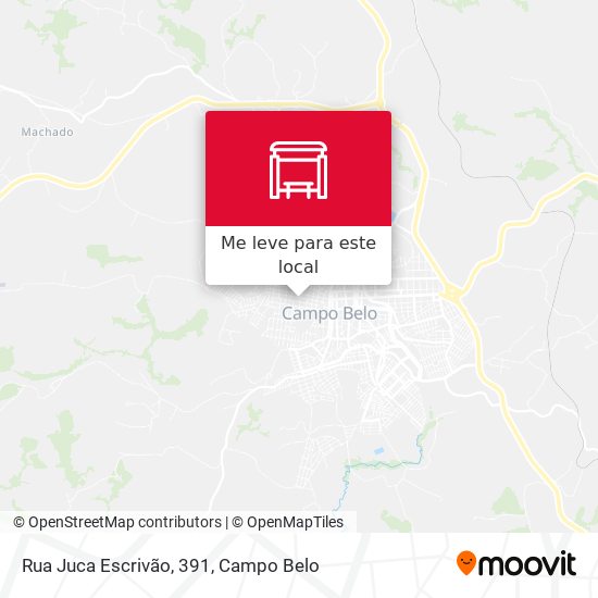 Rua Juca Escrivão, 391 mapa