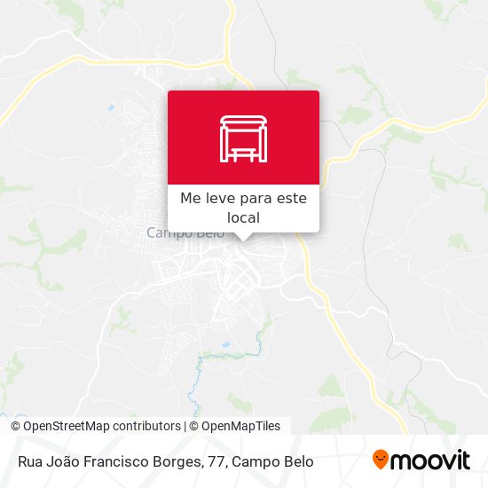Rua João Francisco Borges, 77 mapa