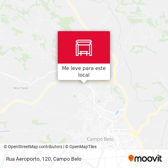 Rua Aeroporto, 120 mapa