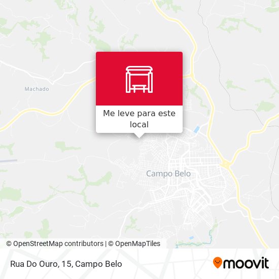 Rua Do Ouro, 15 mapa