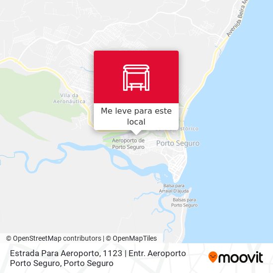Estrada Para Aeroporto, 1123 | Entr. Aeroporto Porto Seguro mapa