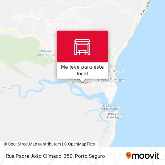 Rua Padre João Clímaco, 350 mapa