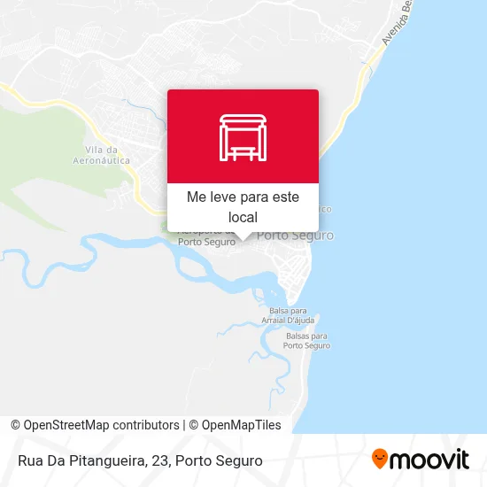 Rua Da Pitangueira, 23 mapa
