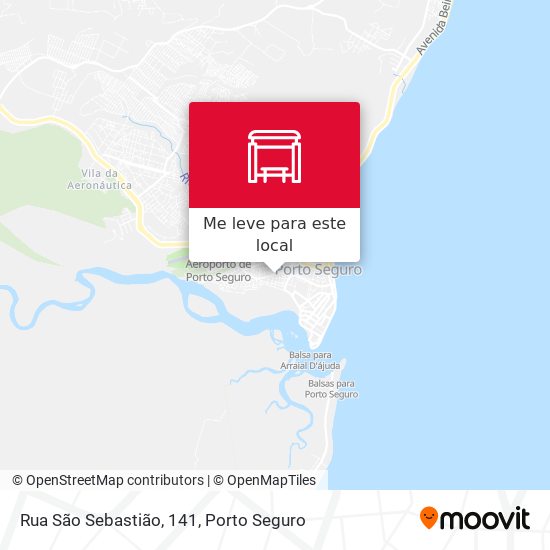 Rua São Sebastião, 141 mapa