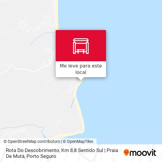 Rota Do Descobrimento, Km 8,8 Sentido Sul | Praia De Mutá mapa