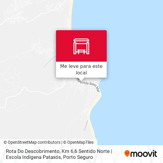 Rota Do Descobrimento, Km 6,6 Sentido Norte | Escola Indigena Pataxós mapa