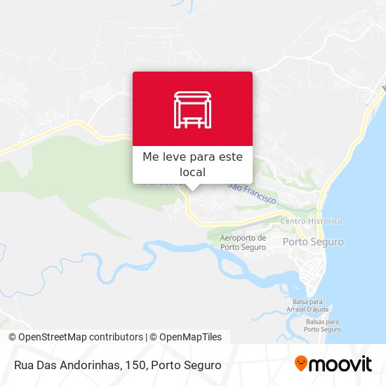 Rua Das Andorinhas, 150 mapa