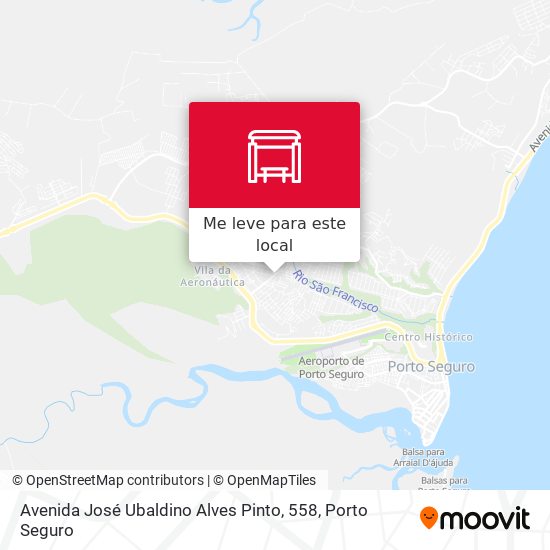Avenida José Ubaldino Alves Pinto, 558 mapa