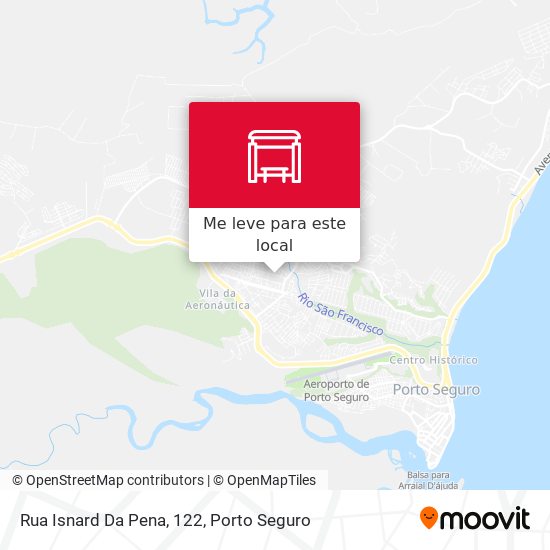 Rua Isnard Da Pena, 122 mapa