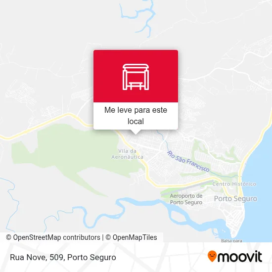 Rua Nove, 509 mapa
