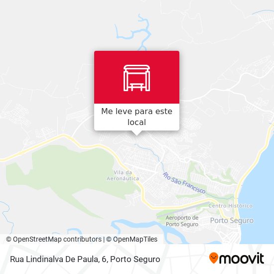 Rua Lindinalva De Paula, 6 mapa