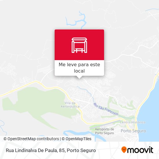 Rua Lindinalva De Paula, 85 mapa