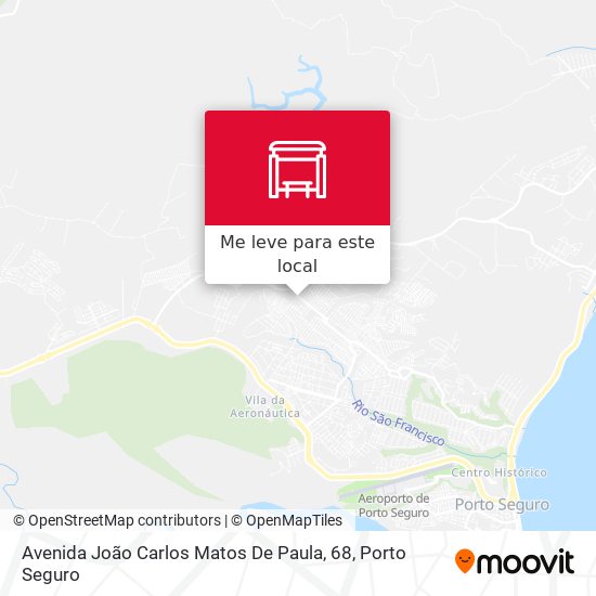 Avenida João Carlos Matos De Paula, 68 mapa