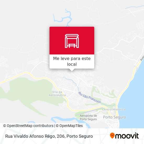 Rua Vivaldo Afonso Rêgo, 206 mapa