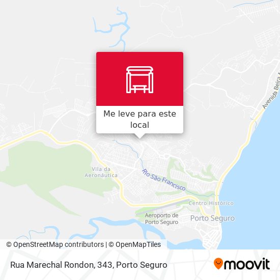 Rua Marechal Rondon, 343 mapa