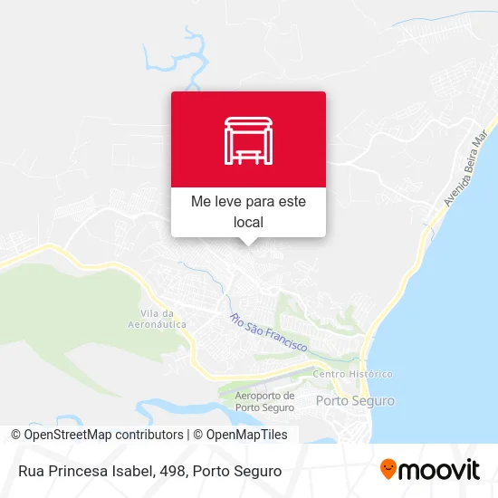 Rua Princesa Isabel, 498 mapa