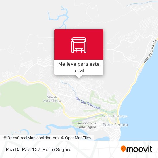 Rua Da Paz, 157 mapa
