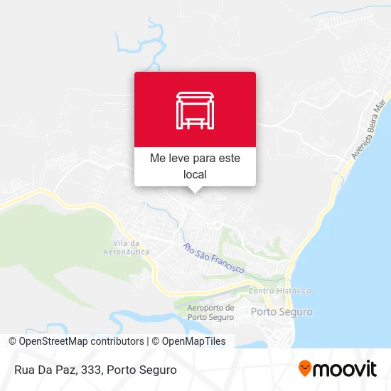 Rua Da Paz, 333 mapa