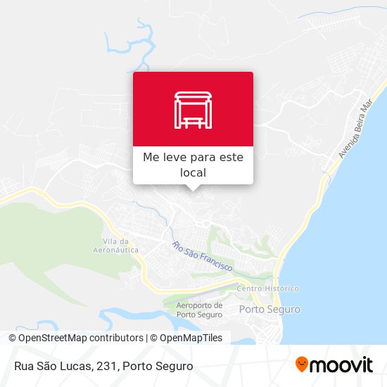 Rua São Lucas, 231 mapa