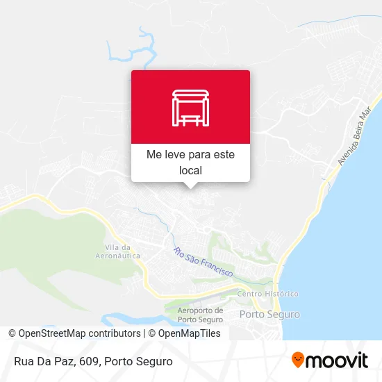 Rua Da Paz, 609 mapa
