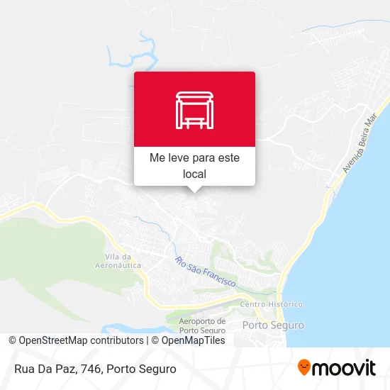Rua Da Paz, 746 mapa