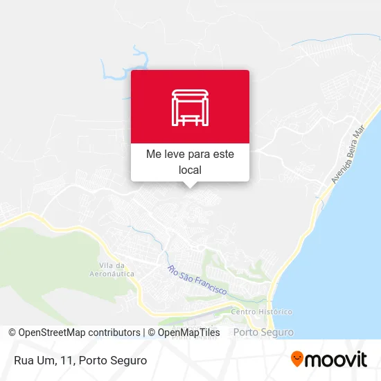 Rua Um, 11 mapa