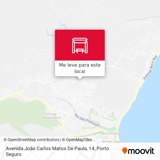 Avenida João Carlos Matos De Paula, 14 mapa