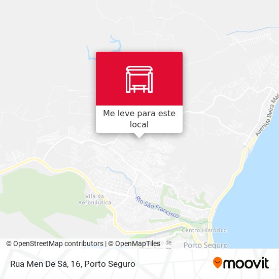 Rua Men De Sá, 16 mapa