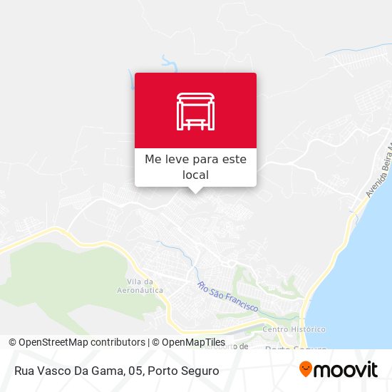 Rua Vasco Da Gama, 05 mapa