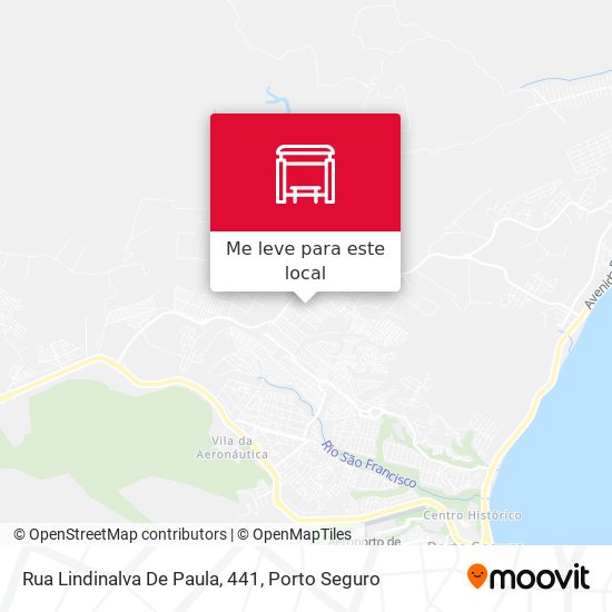 Rua Lindinalva De Paula, 441 mapa