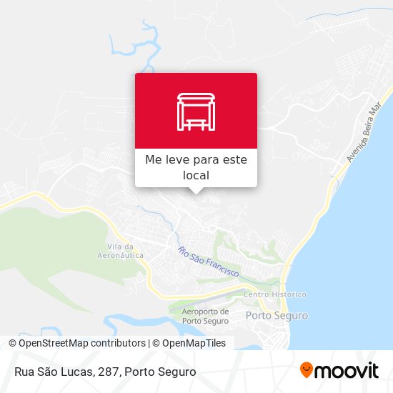 Rua São Lucas, 287 mapa