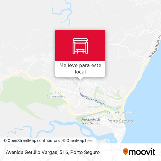 Avenida Getúlio Vargas, 516 mapa