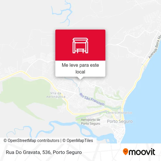 Rua Do Gravata, 536 mapa