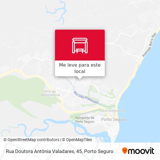 Rua Doutora Antônia Valadares, 45 mapa