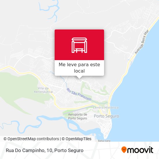Rua Do Campinho, 10 mapa