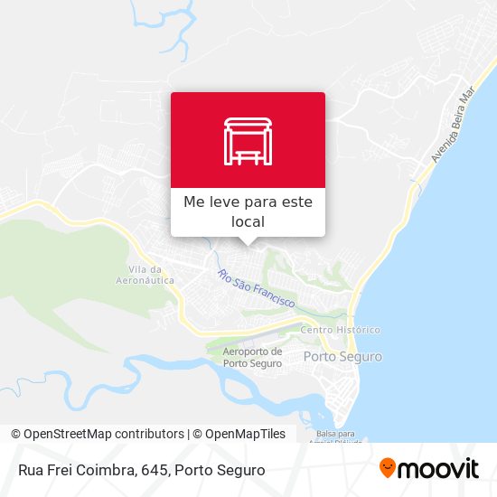 Rua Frei Coimbra, 645 mapa