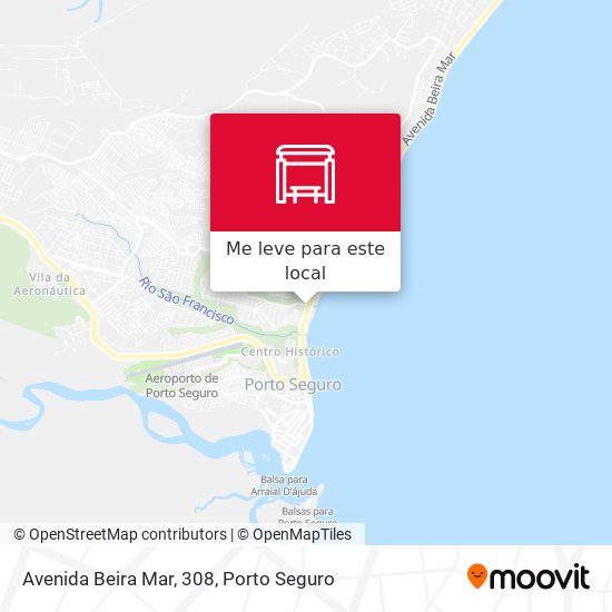 Avenida Beira Mar, 308 mapa