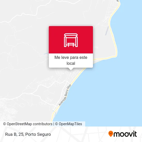 Rua B, 25 mapa
