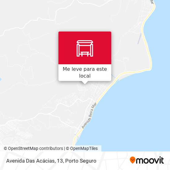 Avenida Das Acácias, 13 mapa