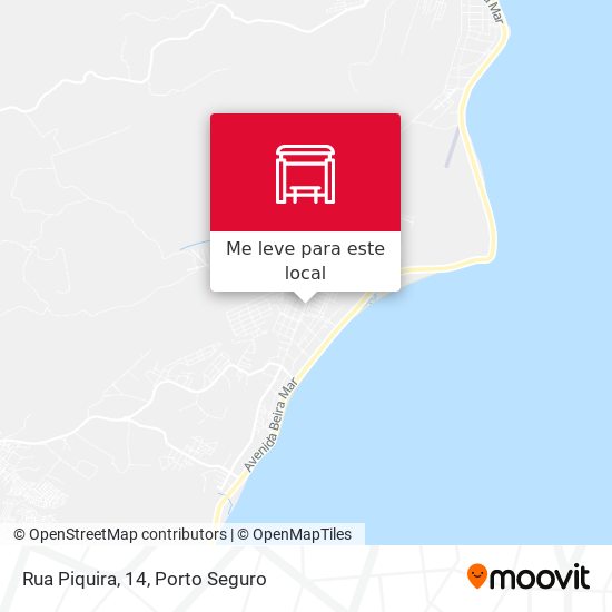 Rua Piquira, 14 mapa