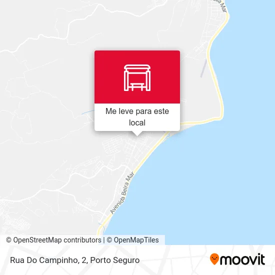 Rua Do Campinho, 2 mapa