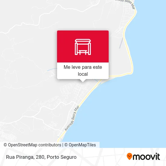 Rua Piranga, 280 mapa
