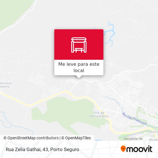 Rua Zelia Gathai, 43 mapa