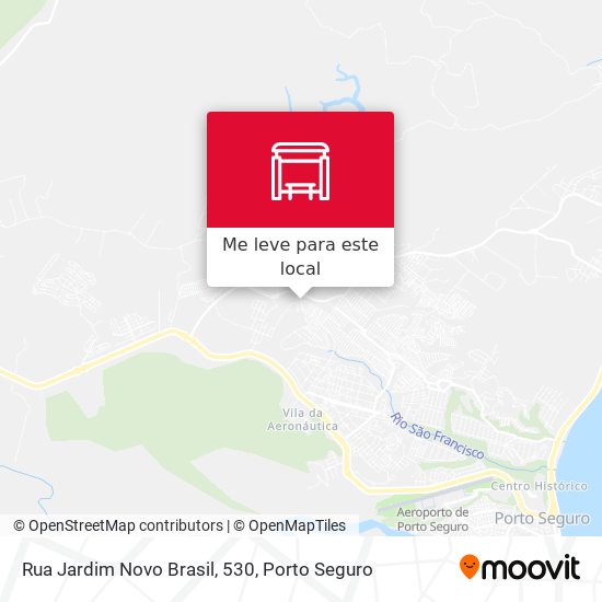 Rua Jardim Novo Brasil, 530 mapa