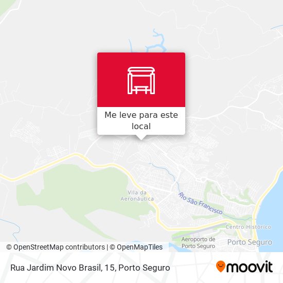 Rua Jardim Novo Brasil, 15 mapa