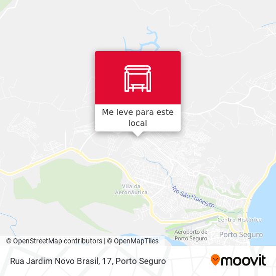Rua Jardim Novo Brasil, 17 mapa