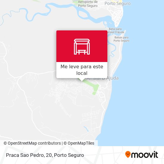 Praca Sao Pedro, 20 mapa
